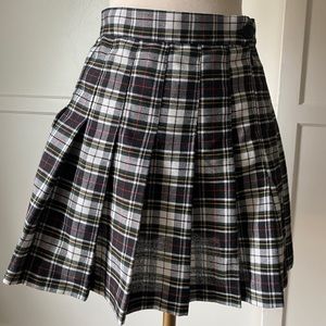 American Apparel Plaid Tennis Skirt